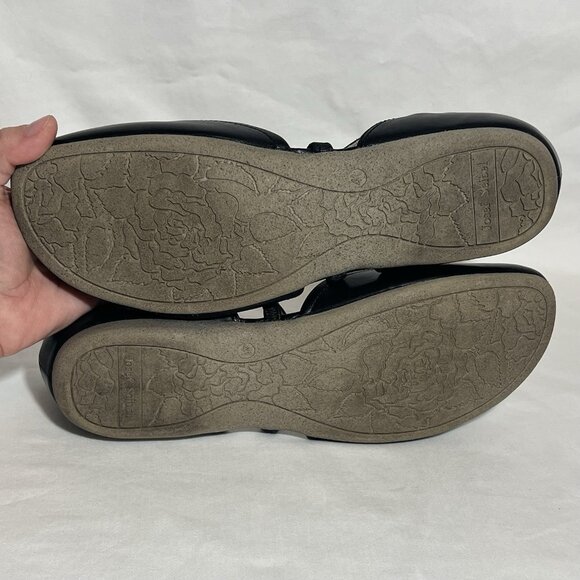 Josef Seibel Women’s 41 Fiona Shoes Size 9.5 Black Leather Ballerina Pump - Picture 10 of 16